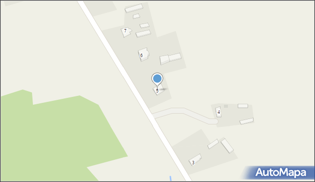 Dąbrówka, Dąbrówka, 5, mapa Dąbrówka