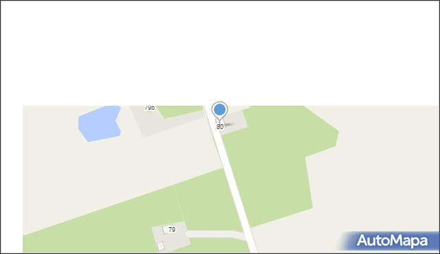 Dąbrówka, Dąbrówka, 80, mapa Dąbrówka