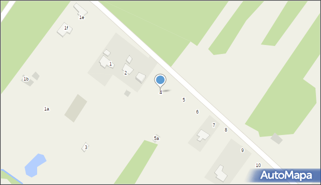 Dąbrówka, Dąbrówka, 4, mapa Dąbrówka