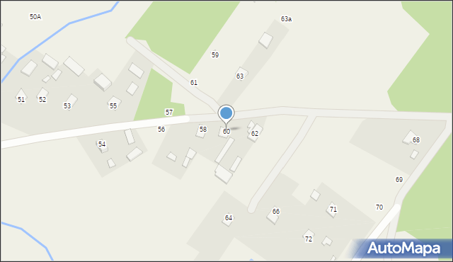 Dąbrówka, Dąbrówka, 60, mapa Dąbrówka