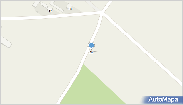 Dąbrówka, Dąbrówka, 26, mapa Dąbrówka