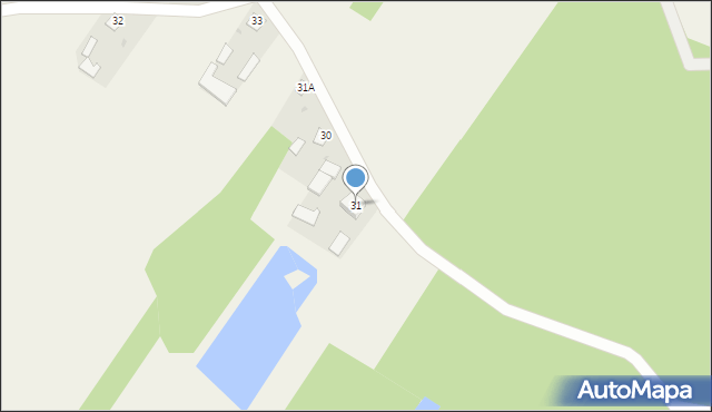 Dąbrówka, Dąbrówka, 31, mapa Dąbrówka