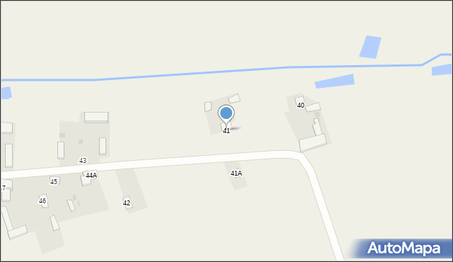Dąbrówka, Dąbrówka, 41, mapa Dąbrówka