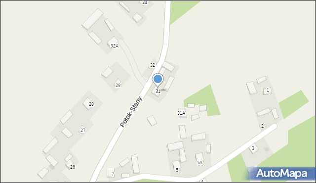 Dąbrówka, Dąbrówka, 31, mapa Dąbrówka