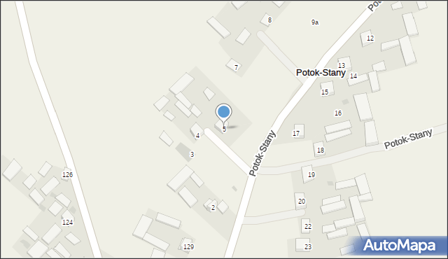 Dąbrówka, Dąbrówka, 5, mapa Dąbrówka