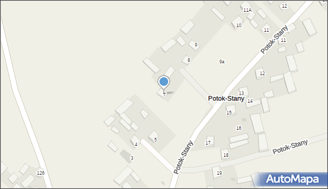 Dąbrówka, Dąbrówka, 7, mapa Dąbrówka