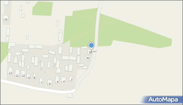 Dąbrówka, Dąbrówka, 1, mapa Dąbrówka