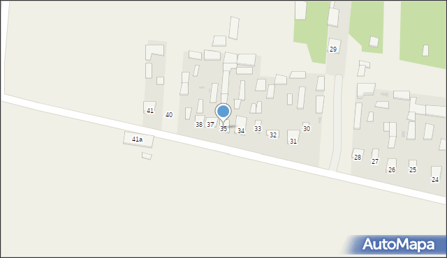 Dąbrówka, Dąbrówka, 35, mapa Dąbrówka