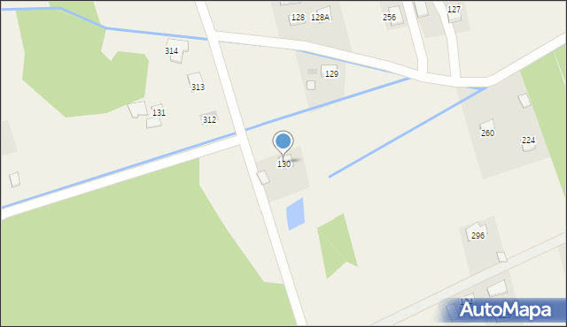 Dąbrówka, Dąbrówka, 130, mapa Dąbrówka