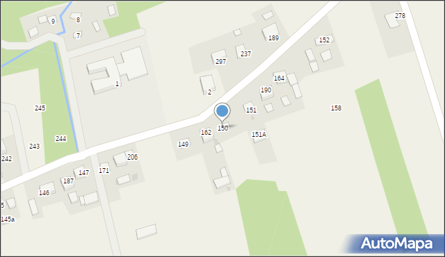 Dąbrówka, Dąbrówka, 150, mapa Dąbrówka