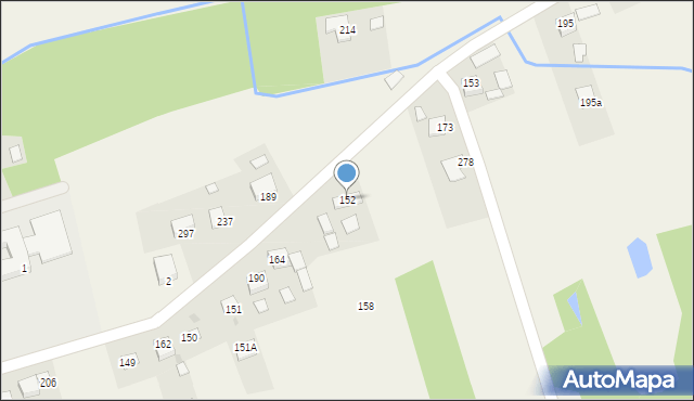 Dąbrówka, Dąbrówka, 152, mapa Dąbrówka