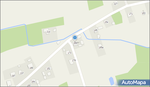 Dąbrówka, Dąbrówka, 153, mapa Dąbrówka