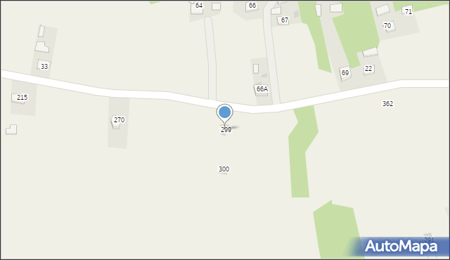 Dąbrówka, Dąbrówka, 299, mapa Dąbrówka