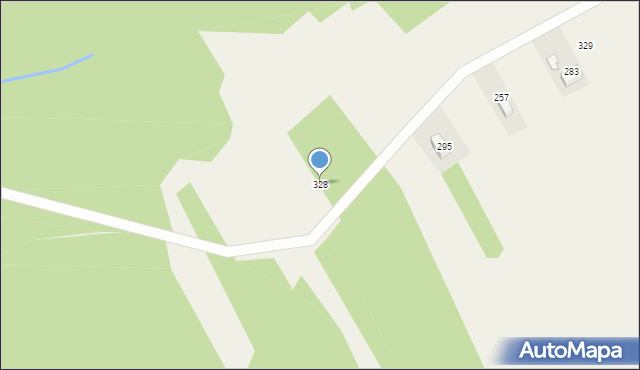 Dąbrówka, Dąbrówka, 328, mapa Dąbrówka