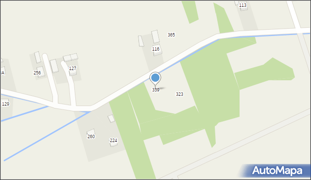 Dąbrówka, Dąbrówka, 339, mapa Dąbrówka