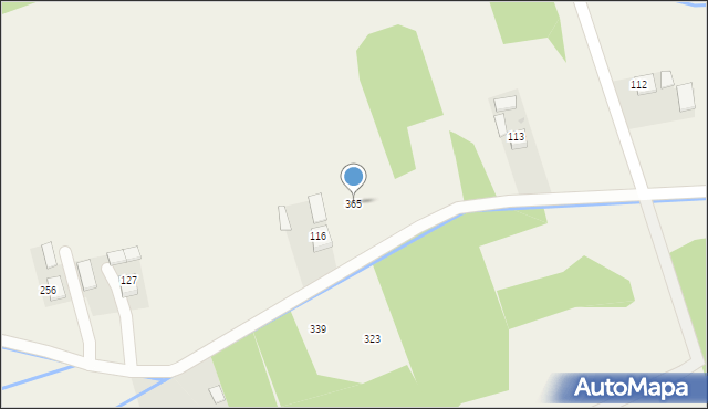 Dąbrówka, Dąbrówka, 365, mapa Dąbrówka