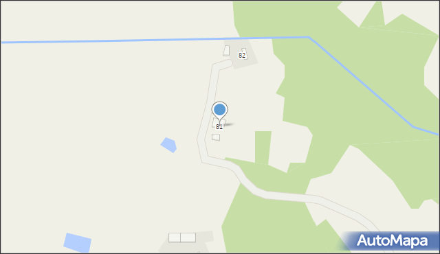Dąbrówka, Dąbrówka, 81, mapa Dąbrówka