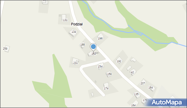 Dąbrówka, Dąbrówka, 162, mapa Dąbrówka