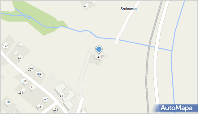 Dąbrówka, Dąbrówka, 41, mapa Dąbrówka