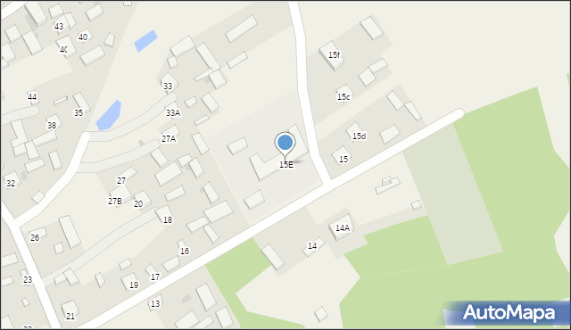 Dąbrówka, Dąbrówka, 15E, mapa Dąbrówka