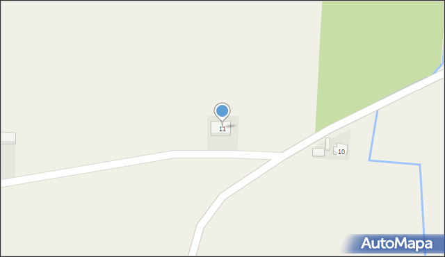 Dąbrówka, Dąbrówka, 11, mapa Dąbrówka