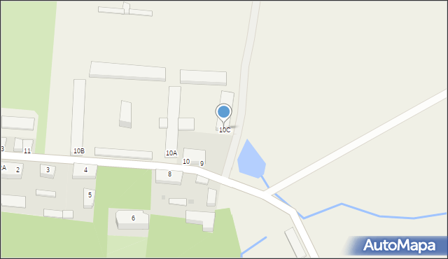 Dąbrówka, Dąbrówka, 10C, mapa Dąbrówka