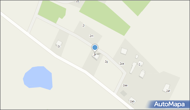 Dąbrówka, Dąbrówka, 2f, mapa Dąbrówka