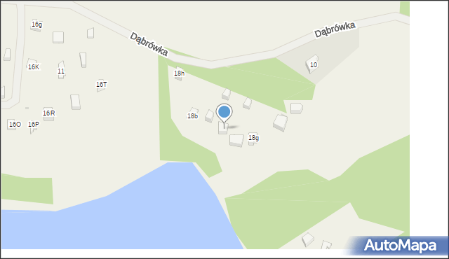 Dąbrówka, Dąbrówka, 18d, mapa Dąbrówka
