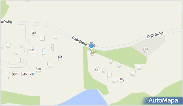 Dąbrówka, Dąbrówka, 18h, mapa Dąbrówka