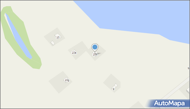 Dąbrówka, Dąbrówka, 10b, mapa Dąbrówka