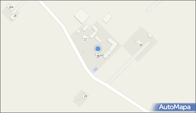 Dąbrówka, Dąbrówka, 28, mapa Dąbrówka