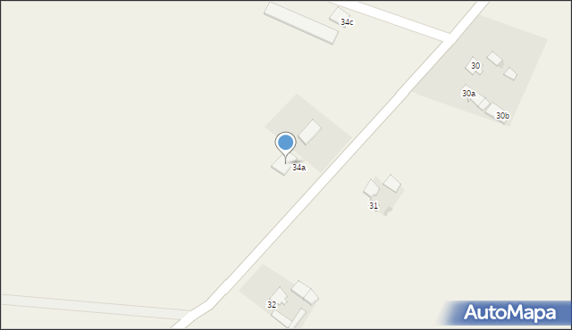 Dąbrówka, Dąbrówka, 34b, mapa Dąbrówka