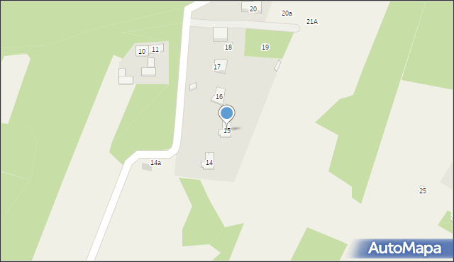 Dąbrówka, Dąbrówka, 15, mapa Dąbrówka