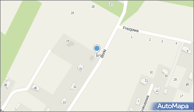 Dąbrówka, Dąbrówka, 30, mapa Dąbrówka