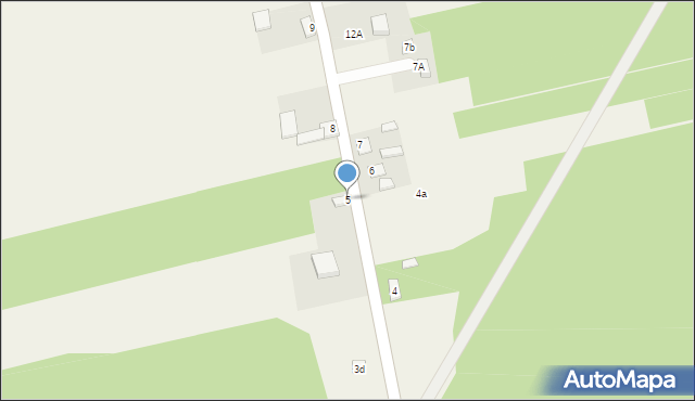 Dąbrówka, Dąbrówka, 5, mapa Dąbrówka