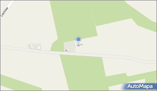 Dąbrówka, Dąbrówka, 62, mapa Dąbrówka