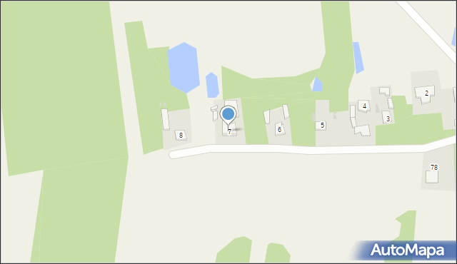 Dąbrówka, Dąbrówka, 7, mapa Dąbrówka