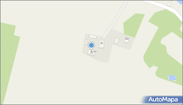 Dąbrówka Kościelna, Dąbrówka Kościelna, 31, mapa Dąbrówka Kościelna