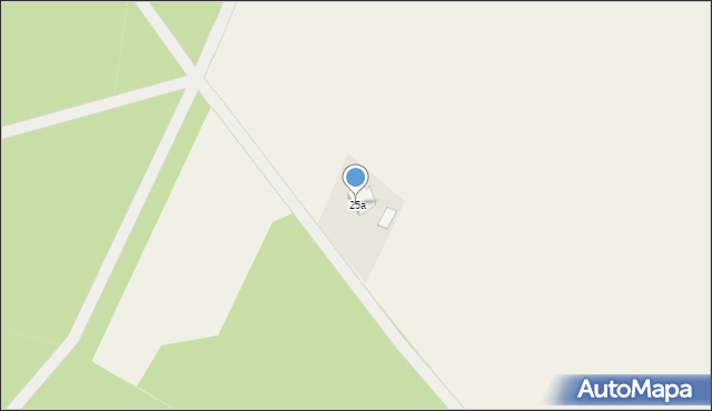 Dąbrówka Ludomska, Dąbrówka Ludomska, 25a, mapa Dąbrówka Ludomska