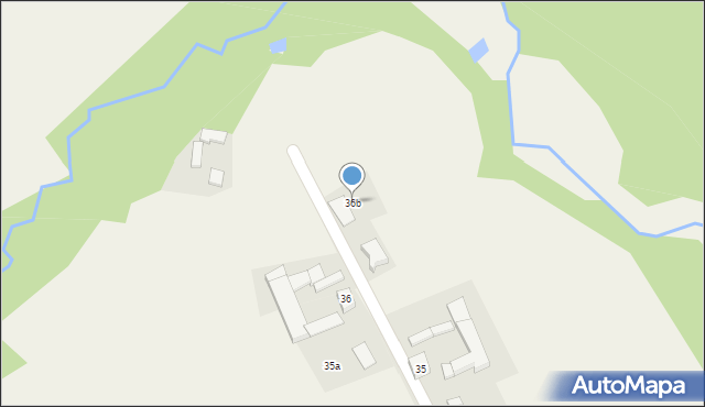 Dąbrówka Mała, Dąbrówka Mała, 36b, mapa Dąbrówka Mała