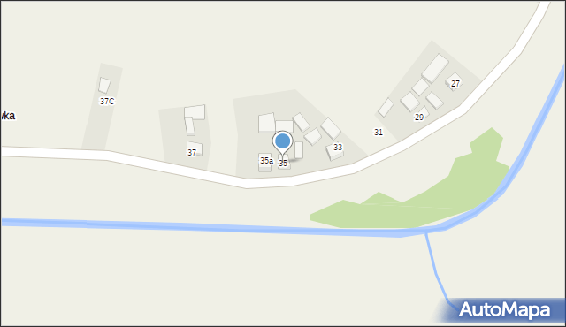 Dąbrówka Morska, Dąbrówka Morska, 35, mapa Dąbrówka Morska