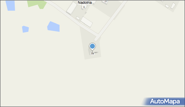 Dąbrówka Nadolna, Dąbrówka Nadolna, 9a, mapa Dąbrówka Nadolna