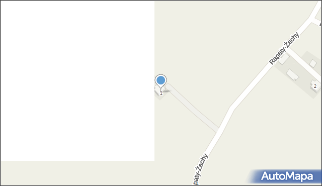 Dąbrówka Ostrowska, Dąbrówka Ostrowska, 1, mapa Dąbrówka Ostrowska