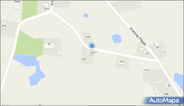 Dąbrówka Podłężna, Dąbrówka Podłężna, 63, mapa Dąbrówka Podłężna