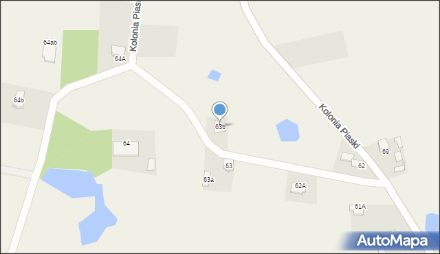 Dąbrówka Podłężna, Dąbrówka Podłężna, 63b, mapa Dąbrówka Podłężna