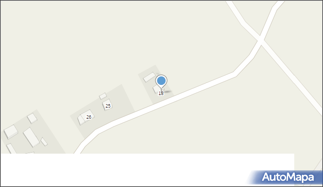 Dąbrówka Pruska, Dąbrówka Pruska, 18, mapa Dąbrówka Pruska