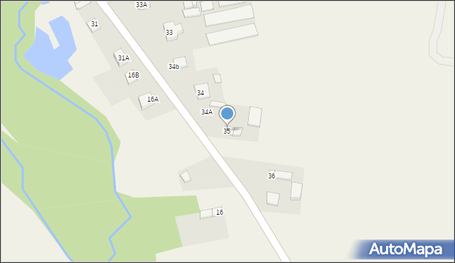 Dąbrówka Stara, Dąbrówka Stara, 35, mapa Dąbrówka Stara