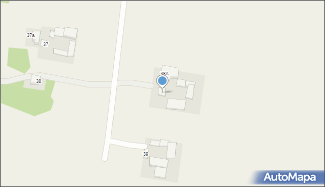 Dąbrówka Stara, Dąbrówka Stara, 38b, mapa Dąbrówka Stara