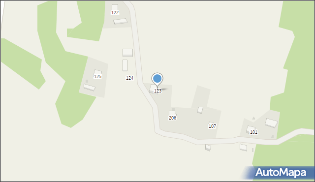 Dąbrówka Szczepanowska, Dąbrówka Szczepanowska, 123, mapa Dąbrówka Szczepanowska