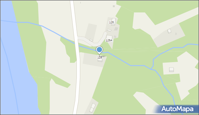 Dąbrówka Szczepanowska, Dąbrówka Szczepanowska, 128, mapa Dąbrówka Szczepanowska